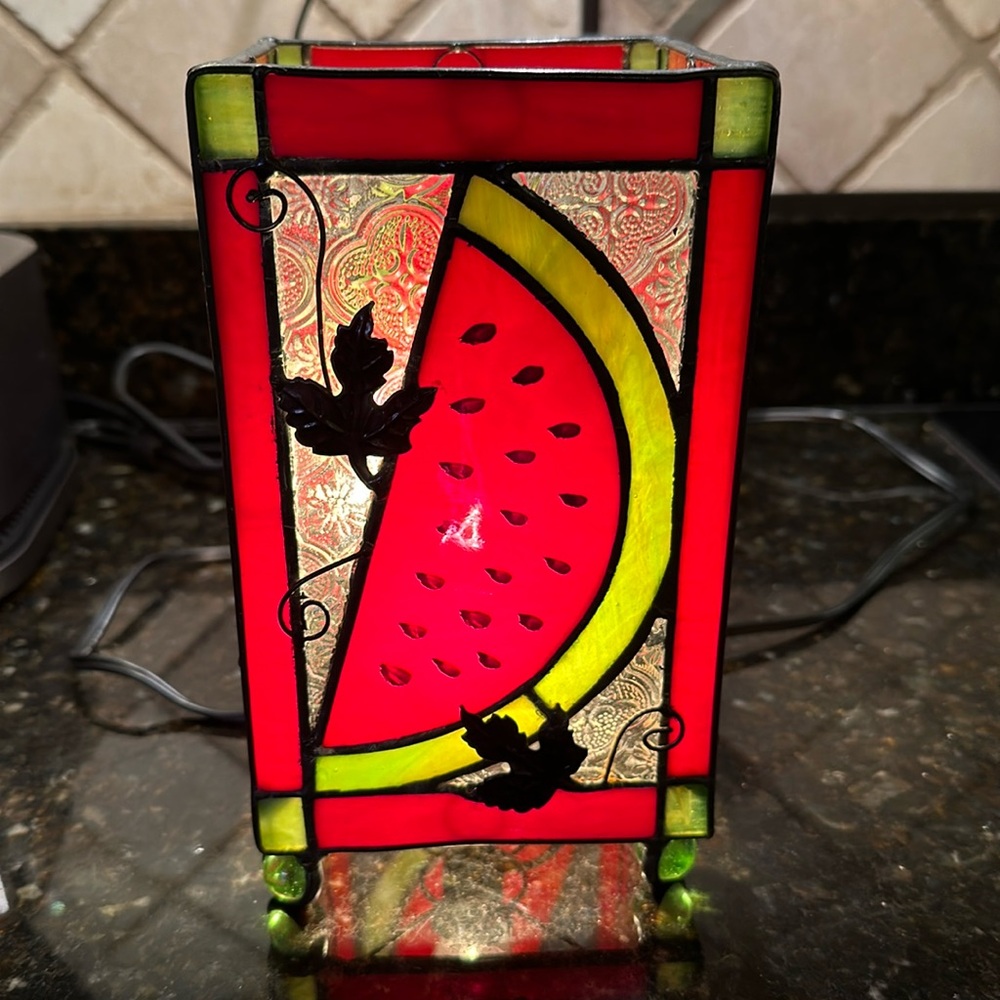 Stain glass light